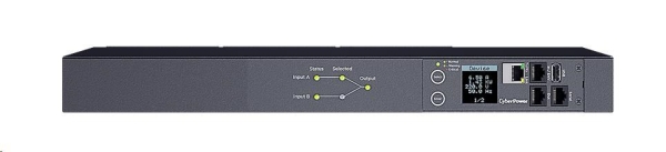 CyberPower Rack ATS Switched PDU, 1U, 16A, (8)C13, (2)C19, IEC C20 (2)