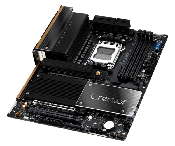 ASRock MB Sc AM5 X870 TAICHI Creator, AMD X870, 4xDDR5, 1xHDMI, 2xUSB4, WI-FI, ATX