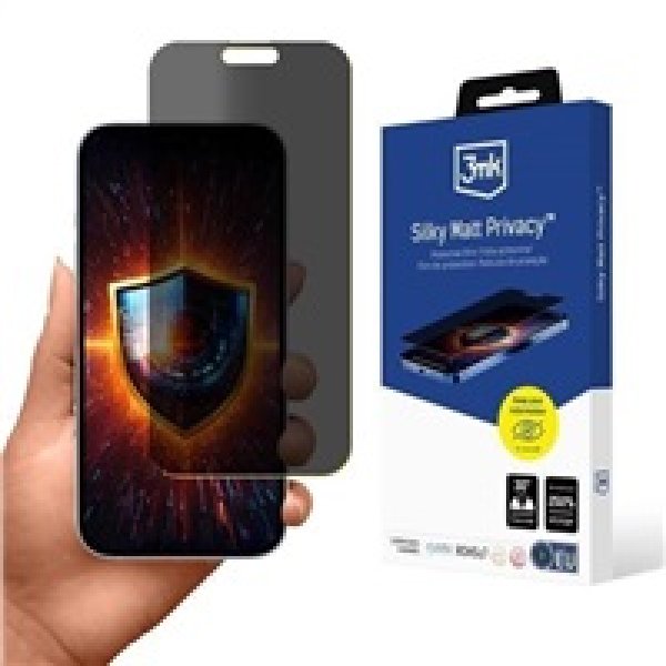 3mk Silky Matt Privacy pro Apple iPhone 17 Pro