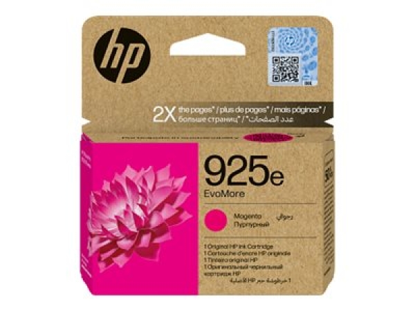 HP 925e EvoMore - 9 ml - purpurová - originální - Officejet - inkoustová cartridge - pro Officejet Pro 8120e, 8130e