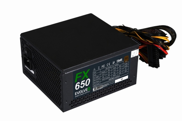 EVOLVEO FX 650/650W/ATX/80PLUS Bronze