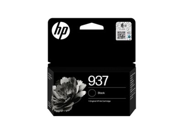 Náplň HP 937, 4S6W5NE černá (1 250 stran)
