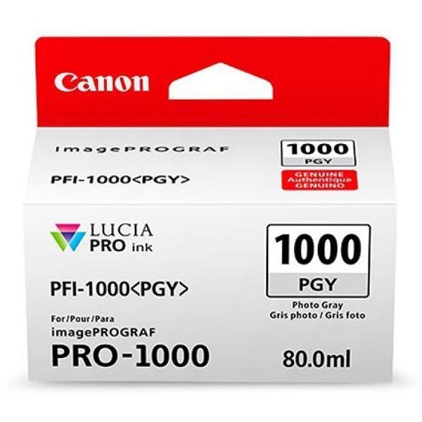 Náplň Canon PFI-1000PGY foto šedá