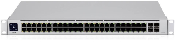 UBNT UniFi Switch USW-48-POE Gen2 [24xGigabit, 32x PoE out 240W, 802.3at/af, 4xSFP, 104Gbps]