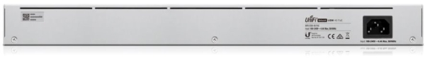 UBNT UniFi Switch USW-48-POE Gen2 [24xGigabit, 32x PoE out 240W, 802.3at/af, 4xSFP, 104Gbps]
