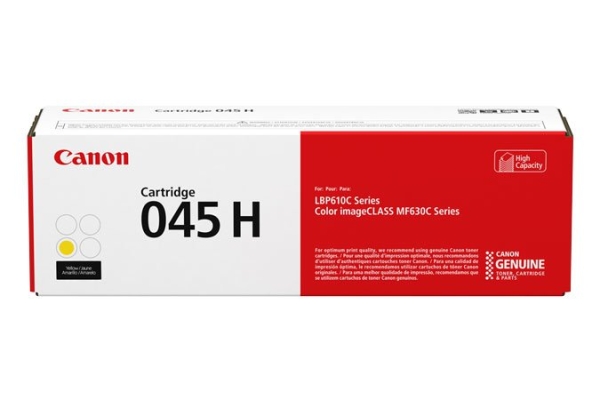 Canon CRG 045HY (1243C002), žlutý originální toner do tiskárny Canon