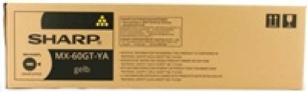 Toner Sharp MX-61GTYA žlutý