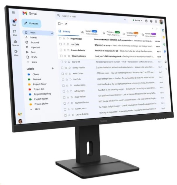 LENOVO LCD E27-40 - 27",IPS,16:9,1920x1080,100Hz,300cd/m2,1500:1,4ms(GtG),VGA,DP,HDMI,Pivot