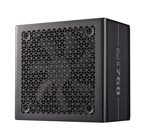 Cooler Master zdroj ELITE Gold 750W FM, 120mm, Plně modulární, 80 Plus Gold, ATX 3.1