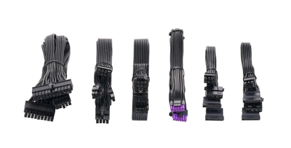 Cooler Master zdroj ELITE Gold 750W FM, 120mm, Plně modulární, 80 Plus Gold, ATX 3.1