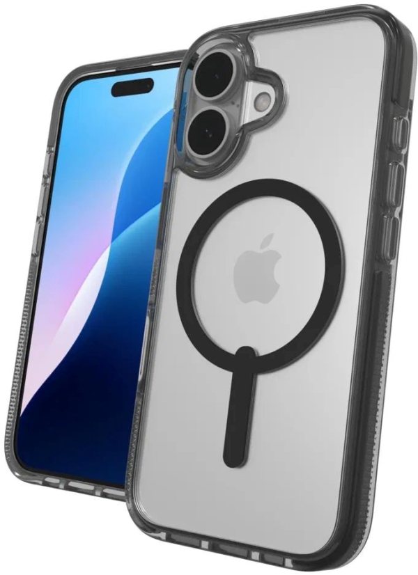 ZAGG kryt Santa Cruz Snap Apple iPhone 16 Plus  Černý