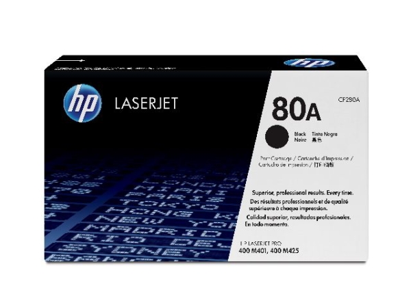 HP 80A (CF280A), černý originální toner do tiskárny HP