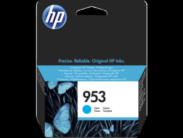 Náplň HP č.953, F6U12AE azurová 