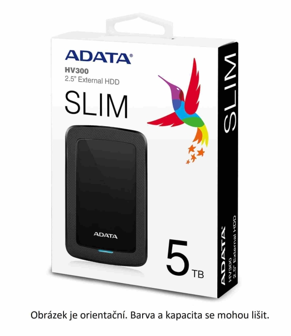 Externí HDD A-DATA 1TB USB 3.1 HV300 white (AHV300-1TU31-CWH)