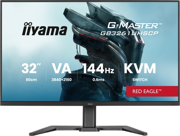 iiyama G-Master/GB3261UHSCP-B1/31,5''/VA/4K UHD/144Hz/0,6ms/Černá/3R