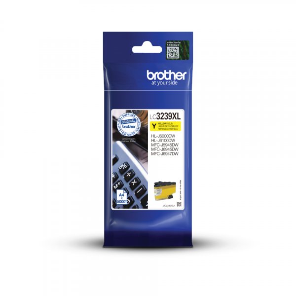 Náplň Brother LC-3239XLY žlutá