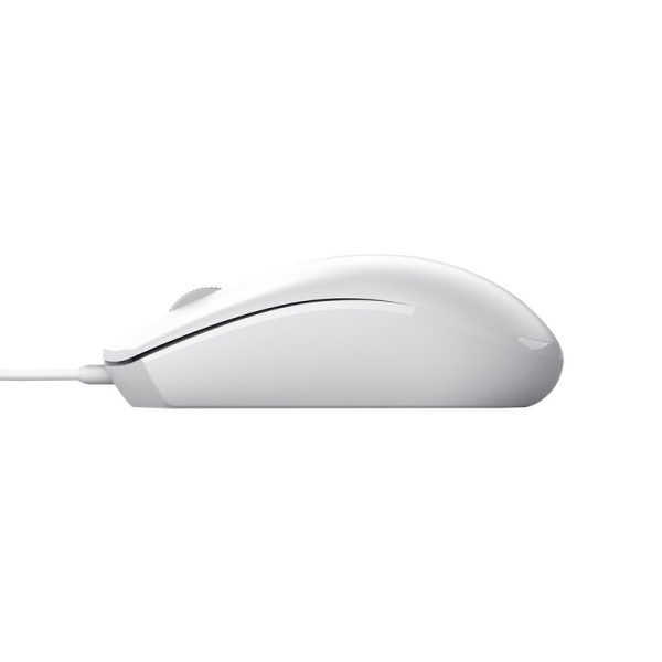 TRUST myš TM-101, optická, ECO, USB, bílá