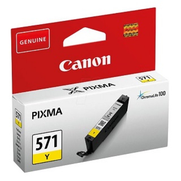 Canon CLI 571Y (0388C001), žlutá barva pro tiskárny Canon