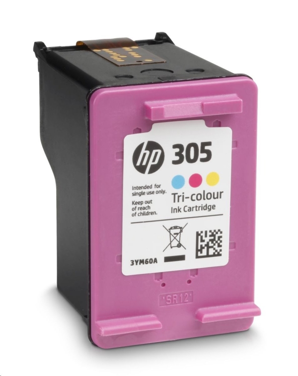 HP 305 (3YM60AE), originální barevná náplň do tiskárny HP