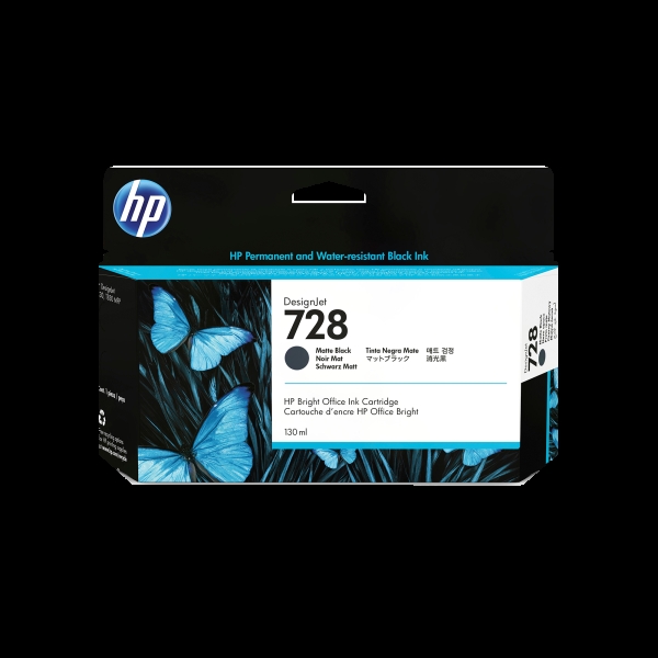 Náplň HP č.728, 3WX25A (130ml) matná černá 