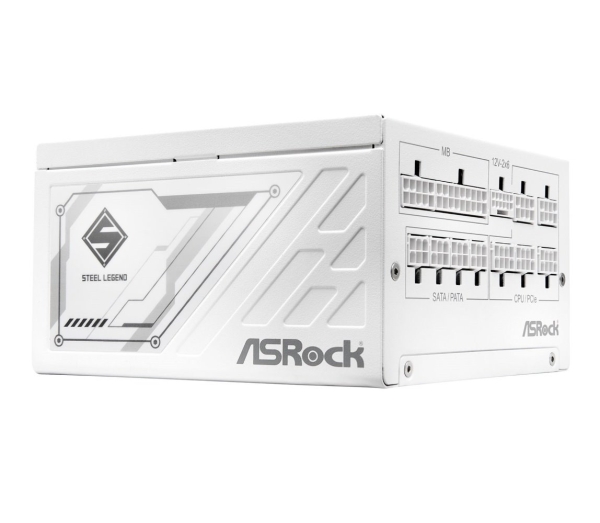 Zdroj Asrock SL-850GW, 850W, 80+ Gold, ATX 3.1, White, modular