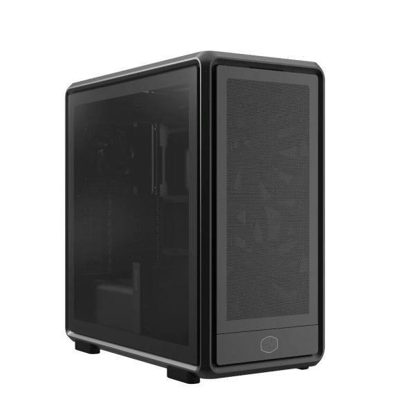 Cooler Master case MasterFrame 600 Mesh Black ARGB, Průhledná bočnice, ATX, 2x 200mm ARGB Fan, 1x 120mm ARGB Fan, Černá