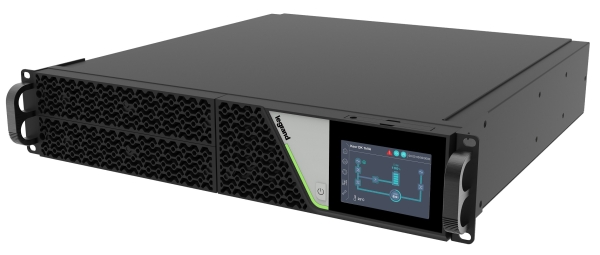 LEGRAND UPS Keor DK 1000VA/1000W, On-Line, Rack(2U)/Tower, výstup 6x IEC C13, USB, slot pro LAN, sinus