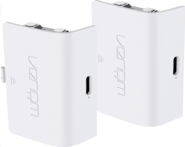 VENOM VS2872 Xbox Series S/X & One White Twin Battery Pack + 3 meter cable