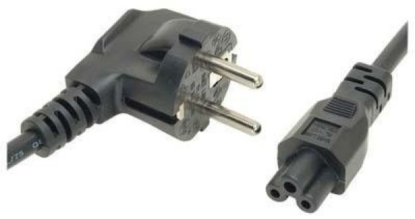 Intel NUC Bulk AC cord - 0.6m / 2ft, C5 connector, EU plug, single pack 