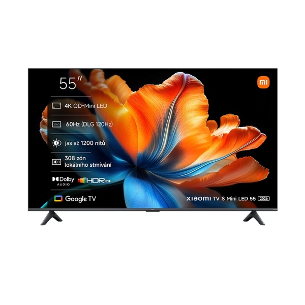 Xiaomi/TV S Mini LED 55 2026/55''/4K UHD/Šedá