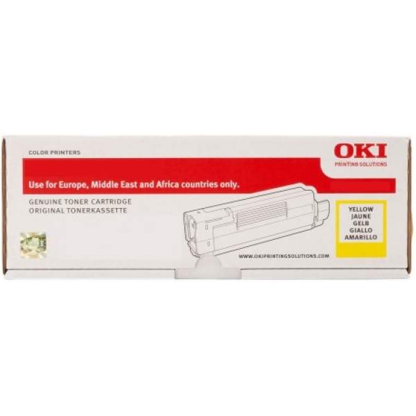 Toner OKI 45862814 žlutý