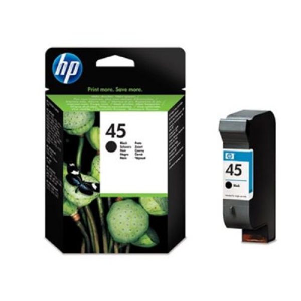 Náplň HP č.45, 51645AE černá