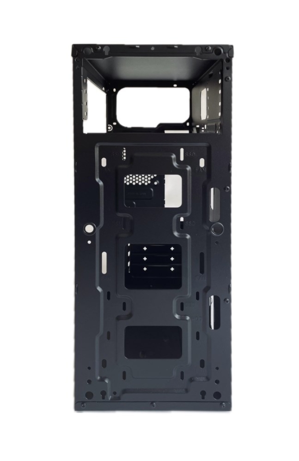 EUROCASE skříň ML N6-500B, Midi Tower, 2x USB 3.0, 2x audio, bez zdroje