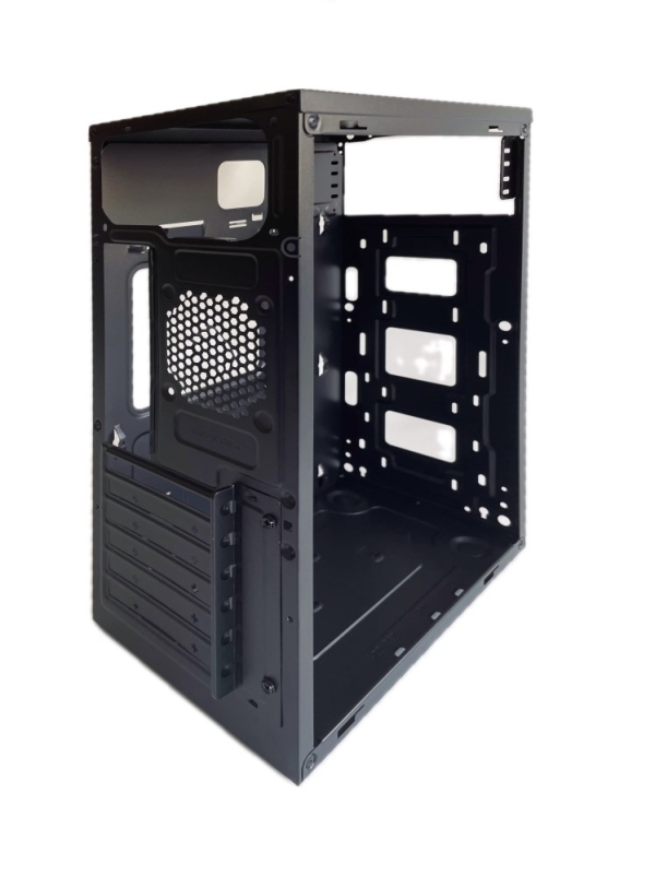 EUROCASE skříň ML N6-500B, Midi Tower, 2x USB 3.0, 2x audio, bez zdroje