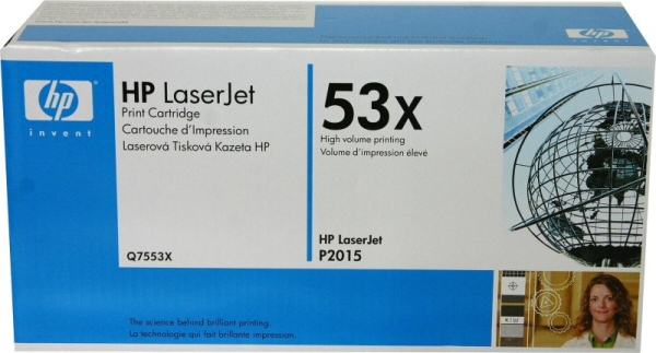 HP 53X (Q7553X), černý originální toner do tiskárny HP
