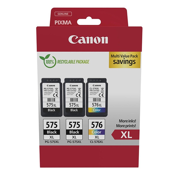 Canon CARTRIDGE PG-575XLx2/CL-576XL MULTI pro PIXMA TS355xi, TR475xi