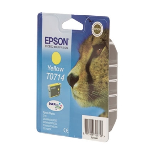 Náplň Epson C13T07144011 žlutá