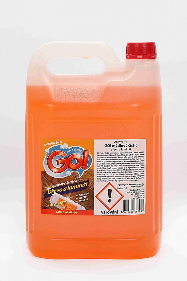 GO! MÝDLOVÝ ČISTIČ 5l na nábytek a podlahy