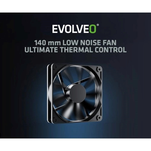 EVOLVEO G650,zdroj650W,ATX3.1,14cm,aPFC,80+GOLD,3YRW