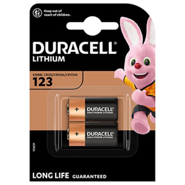 Baterie CR 123A Lithium 3V á 1ks