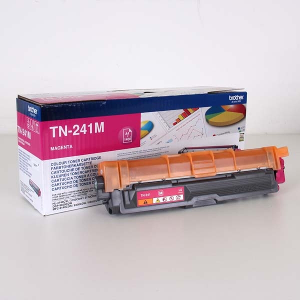 Brother TN-241M, purpurový originální toner do tiskárny Brother