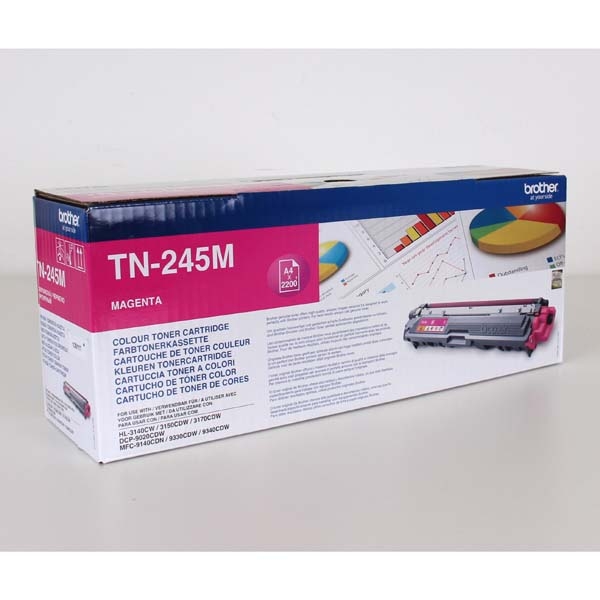 Toner BROTHER TN-245 purpurový (2 200 stran)