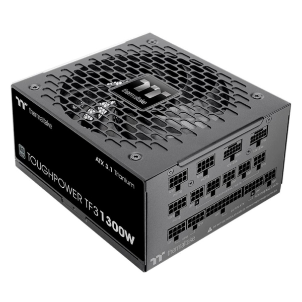 THERMAL TAKE zdroj 1300W Toughpower TF3, 140mm, Plně modulární, 80+ Titanium, černá