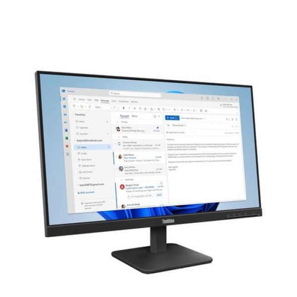 LENOVO LCD S24-4e - 23.8",IPS,16:9,1920x1080,100Hz,250cd/m2,1300:1,4ms(GtG),VGA,HDMI