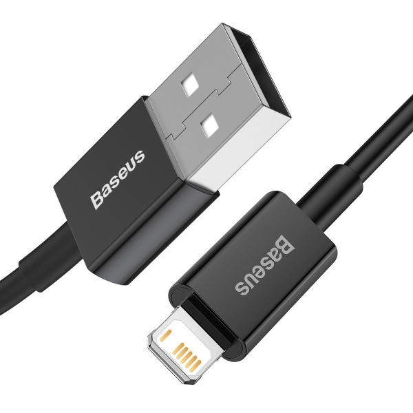 Baseus Superior Series rychlonabíjecí kabel USB/Lightning 2.4A 1m èerná