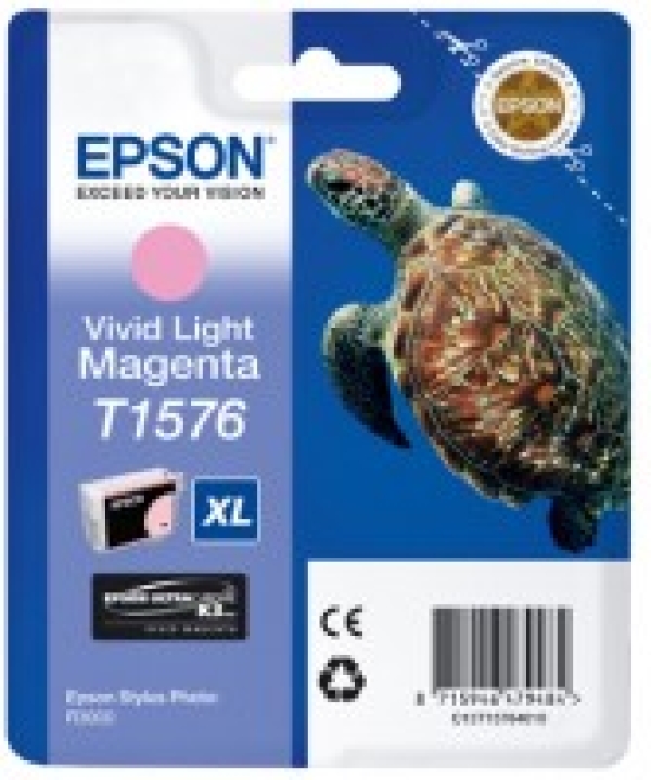Náplň Epson C13T15764010 (XL) živá světle purpurová blistr