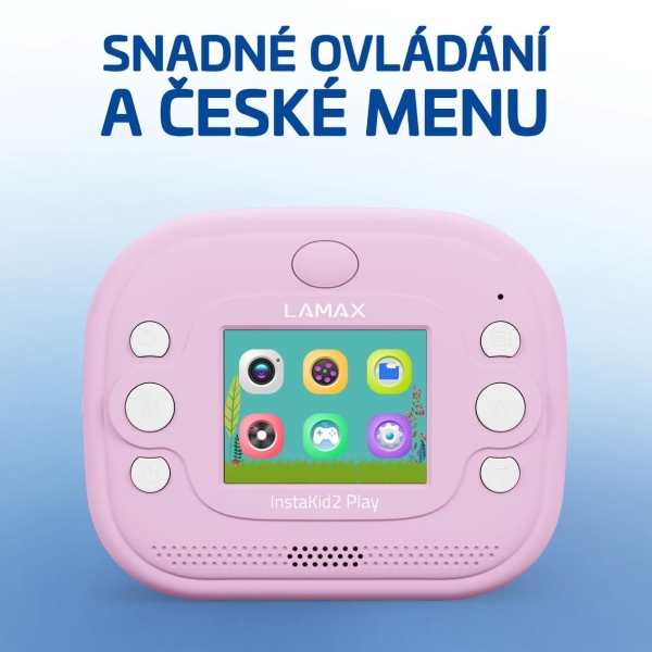 LAMAX InstaKid2 Play - pink