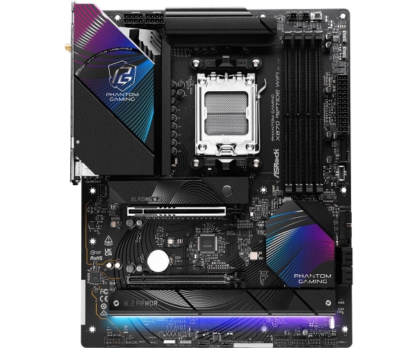 MB Asrock X870 RIPTIDE WIFI /AM5/4xDDR5/M.2/W7+BT5.4/HDMI/USB4/ATX