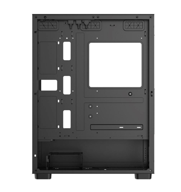 1stCOOL skříň G6 Noble, Mid Tower, ATX, AU, Průhledná Bočnice, Černá