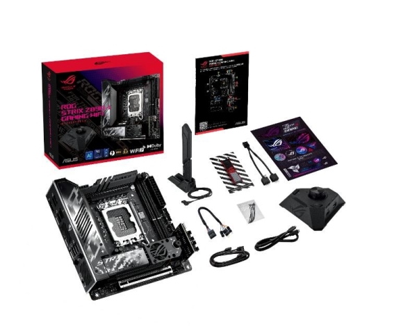 ASUS MB Sc LGA1851 ROG STRIX Z890-I GAMING WIFI, Intel Z890, 2xDDR5, 1xHDMI, 2xThunderbolt, WI-FI, Mini-ITX